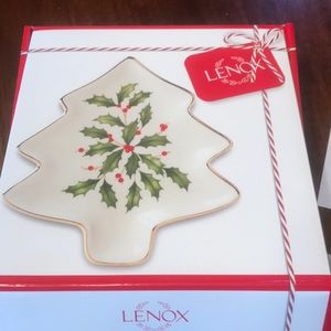 New Lenox Tree Party Plate